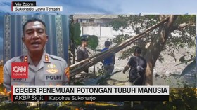 VIDEO: Geger Penemuan Potongan Tubuh Manusia