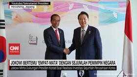 VIDEO: Jokowi Bertemu 'Empat Mata' dengan Sejumlah Pemimpin Negara