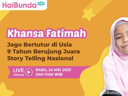 Kenalan dengan Khansa Fatimah, Usia 9 Thn Jadi Juara Story Telling Nasional