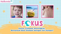 Kasus Campak Meningkat, Benarkah Bisa Diobati dengan Air Kelapa?