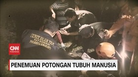 VIDEO: Penemuan Potongan Kepala Manusia di Sungai Bengawan Solo