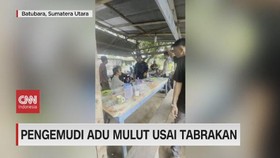 VIDEO: Pengemudi Adu Mulut Usai Tabrakan