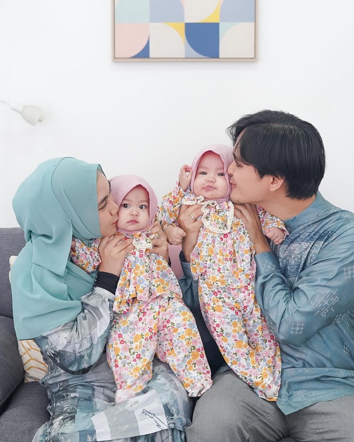 Potret Anak Kembar Anisa Rahma