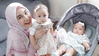 7 Potret Menggemaskan Anak Kembar Anisa Rahma yang Lahir dari Program Bayi Tabung