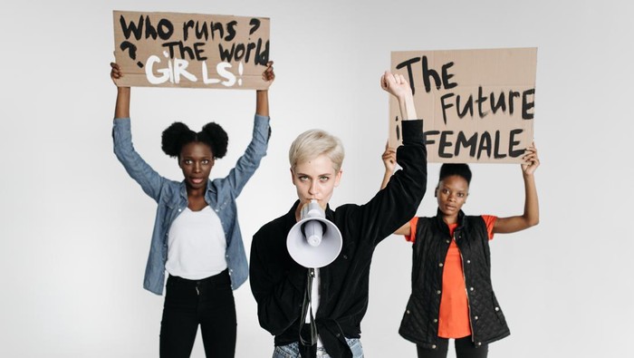 Ilustrasi Women's March