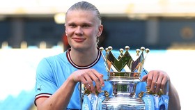 Haaland Bertingkah Pongah Usai Man City Juara Liga Inggris