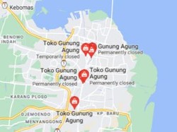 Toko Buku Gunung Agung Cito Mall, Satu-satunya yang Masih Buka di Surabaya