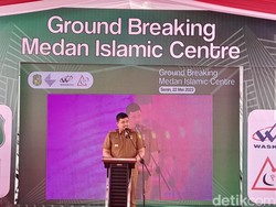 Kesalnya Walkot Bobby Difitnah Soal Pembangunan Medan Islamic Center