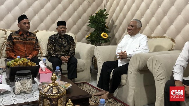Din Syamsuddin menyambut baik langkah PKS, NasDem dan Demokrat yang memutuskan mengusung Anies Baswedan sebagai bakal calon presiden di Pilpres 2024.