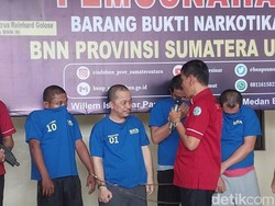 BNN Tangkap Napi Kendalikan Narkoba 4 Kg Sabu dari Lapas Binjai