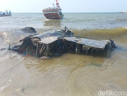 Bangkai Pesawat Kuno Ditemukan Nelayan di Lamongan, Begini Penampakannya
