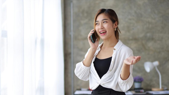 Ilustrasi wanita perfeksionis