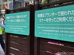 Pantas Udara di Jepang Bersih Banget, Nggak Ada yang Merokok Sembarangan