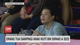 VIDEO: Semangat & Doa Orang Tua Dampingi Anak Ikuti BNI Sirnas A 2023