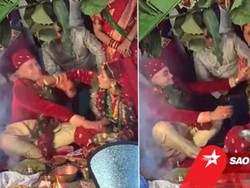 Heboh Pengantin Berkelahi di Acara Pernikahan gegara Hal Sepele