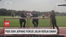 VIDEO: PSSI dan Jepang Fokus Jalin Kerjasama