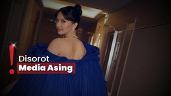 Raline Shah Bawa Budaya Indonesia, Pakai Kebaya ke Cannes Film Festival