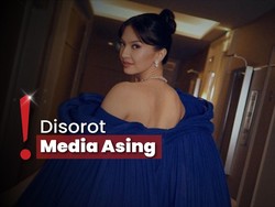 Raline Shah Bawa Budaya Indonesia, Pakai Kebaya ke Cannes Film Festival