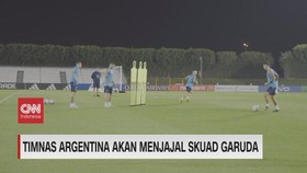 VIDEO: Timnas Argentina Akan Menjajal Skuad Garuda