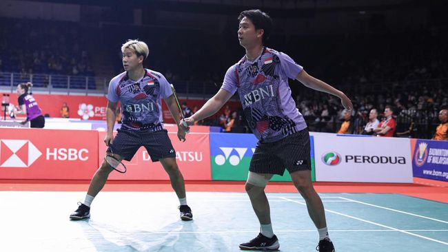 “Indonesian Badminton Players Kevin Sanjaya/Marcus Gideon Lost in Malaysia Masters 2023 Last 16”