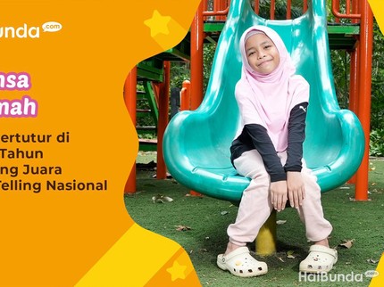 Khansa Fatimah, Jago Bertutur di Usia 9 Tahun Berujung Juara Story Telling Nasional