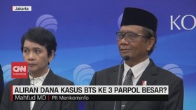 VIDEO: Mahfud MD Tepis Isu Aliran Dana Kasus BTS ke 3 Parpol Besar