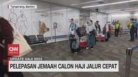 VIDEO: Pelepasan Jemaah Calon Haji Jalur Cepat