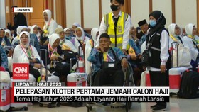VIDEO: Pelepasan Kloter Pertama Jemaah Calon Haji Pondok Gede