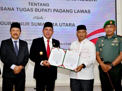 TSO Belum Sehat, Ahmad Zarnawi Kembali Jadi Plt Bupati Palas