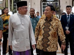 Prabowo Bertemu Anwar Ibrahim di Langkawi Malaysia, Begini Momennya