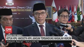 VIDEO: Ketua KPU: Anggota KPU Jangan Tersandung Masalah Hukum