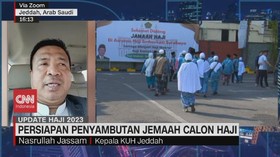 VIDEO: Persiapan Penyambutan Jemaah Calon Haji Indonesia