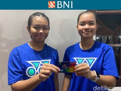 Ariella/Rachel Kalahkan Salma/Vanessa di 16 Besar BNI Sirnas Jakarta