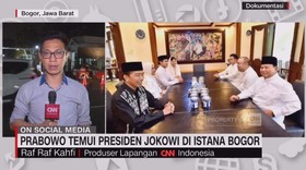VIDEO: Prabowo Temui Presiden Jokowi di Istana Bogor