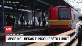 VIDEO: Impor KRL Bekas Tunggu Restu Luhut