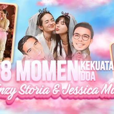 Infografis: 8 Momen Kekuatan Doa Enzy Storia dan Jessica Mila