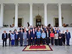 Jokowi Bertemu Delegasi US-ABC di Istana Bogor, Bahas IKN-Climate Change