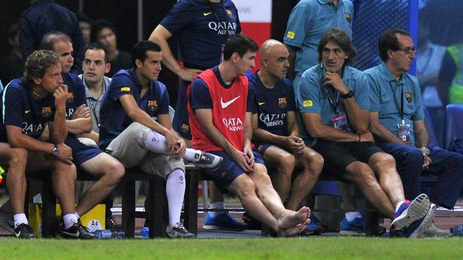 PSSI harus belajar dari kesalahan Malaysia pada 2013 jika ingin melihat Lionel Messi bermain di Stadion GBK pada pertandingan Timnas Indonesia vs Argentina.