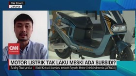 VIDEO: Motor Listrik Tak Laku Meski Ada Subsidi?