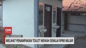 VIDEO: Penampakan Toilet Mewah Senilai Rp.98 Miliar Yang Kini Rusak