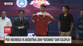 VIDEO: PSSI: Indonesia Vs Argentina Lebih 'Booming' Dari Coldplay