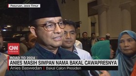 VIDEO: Anies Masih Simpan Nama Bakal Cawapresnya