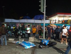 Kronologi Pemotor Tewas Ditabrak Kontainer Rem Blong di Balikpapan Kaltim