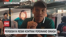 VIDEO: Persebaya Resmi Kontrak Ferdinand Sinaga