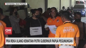 VIDEO: Pra Reka Ulang Kematian Putri PJ Gubernur Papua Pegunungan