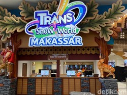 Trans Snow World Makassar Buka Kembali Besok, Siap-siap Turun Salju Lagi!