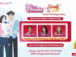 Beranda x Family Talk, Bagikan Tips Bujuk Anak Mandi Tanpa Drama