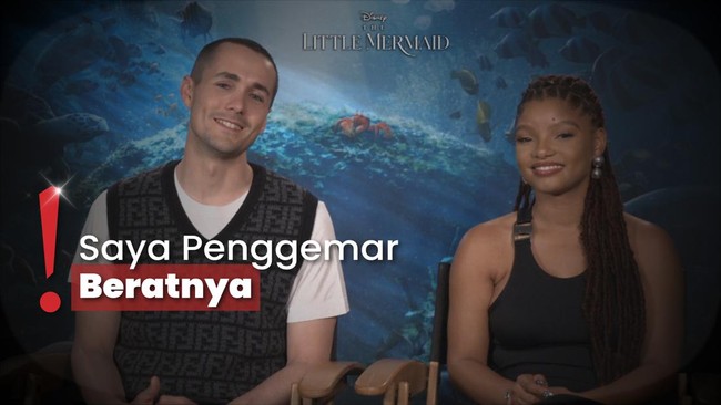 Cium Halle Bailey di 'Little Mermaid', Jonah Hauer-King: Saya Terintimidasi