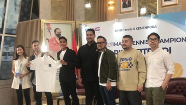 Dukung Olahraga Tennis, Raffi Ahmad Gandeng Peraih Medali Emas SEA Games