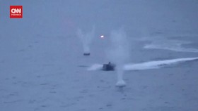 VIDEO: Rusia Gagalkan Serangan Drone Ukraina ke Kapal Ivan Khurs